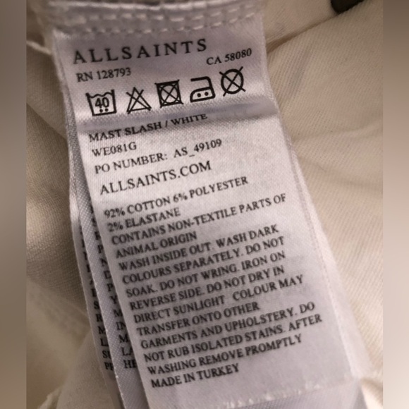 All Saints Jeans - Picture 8 of 8